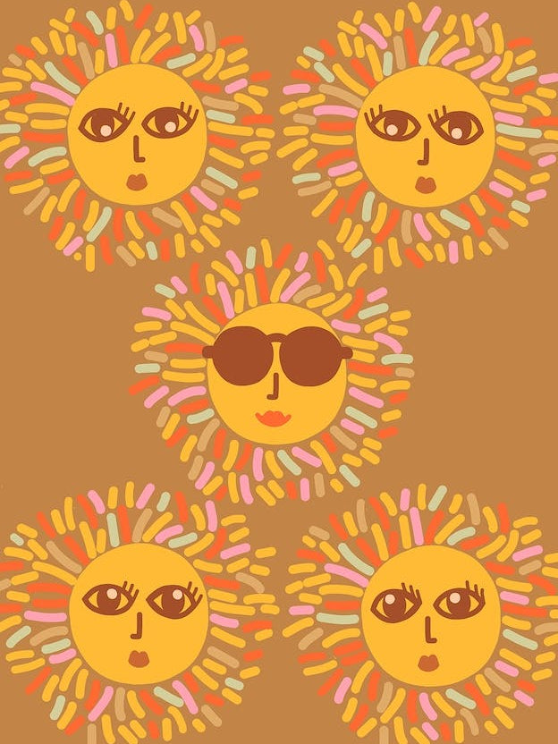 Sunshine Party Boho Ochre