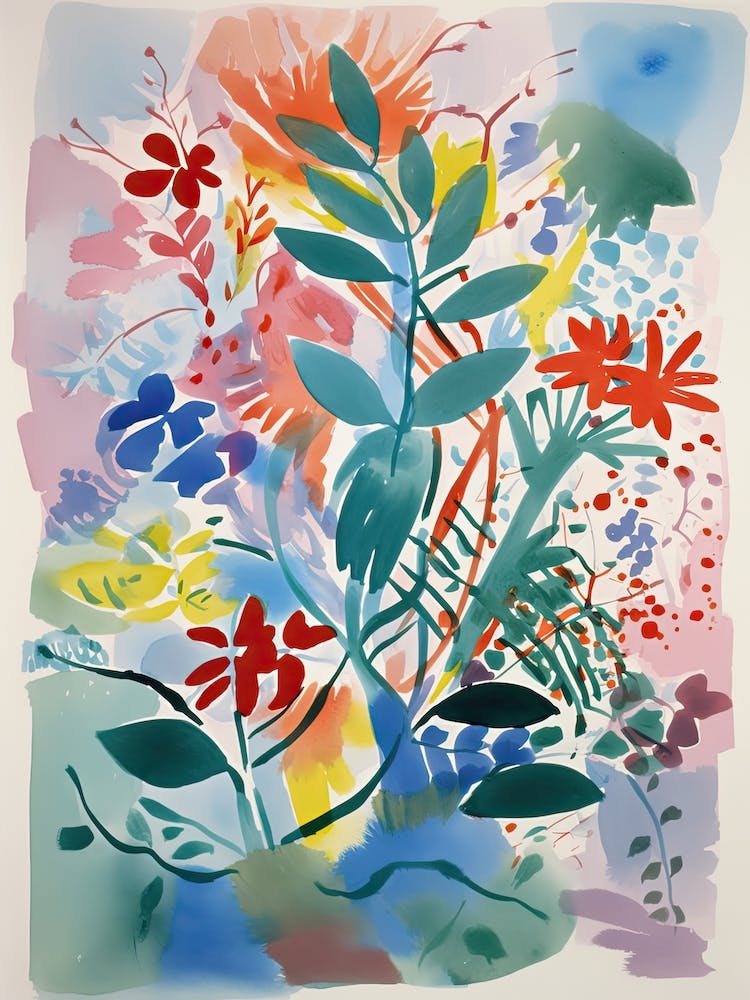 Bourvardia Flower Illustration 2