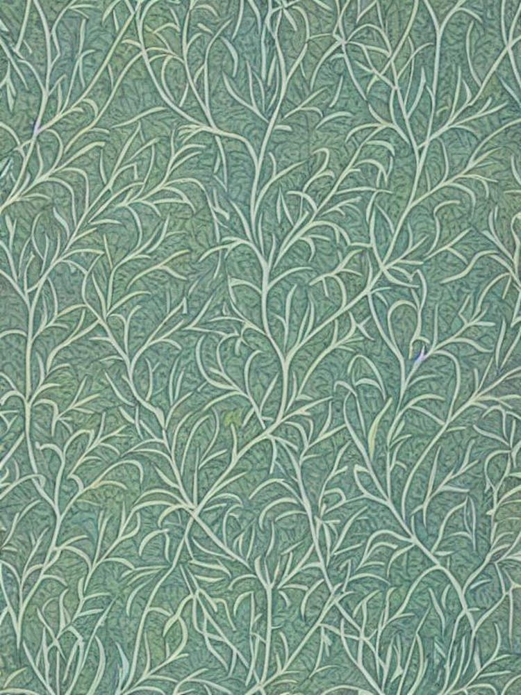 Baldcypress tree Vintage Botanical