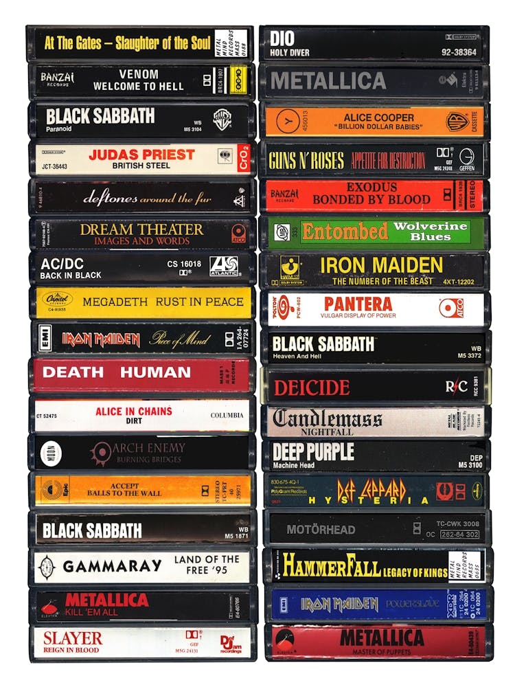 Metal Music - Cassette Print