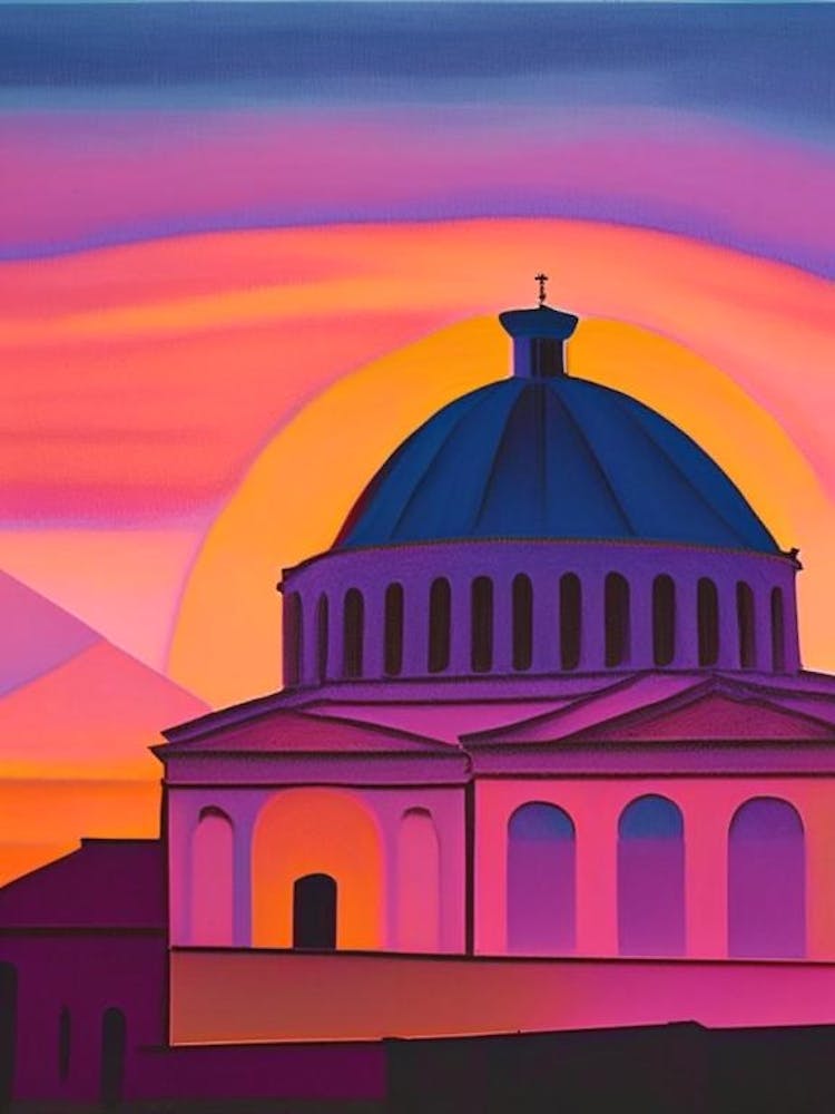 Sistine Chapel at Sunset 2