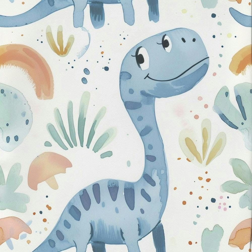 Cute Muted Diplodocus Dinosaur 2