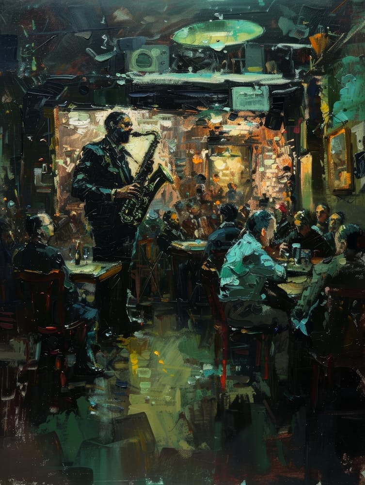 Saxophone Player 2