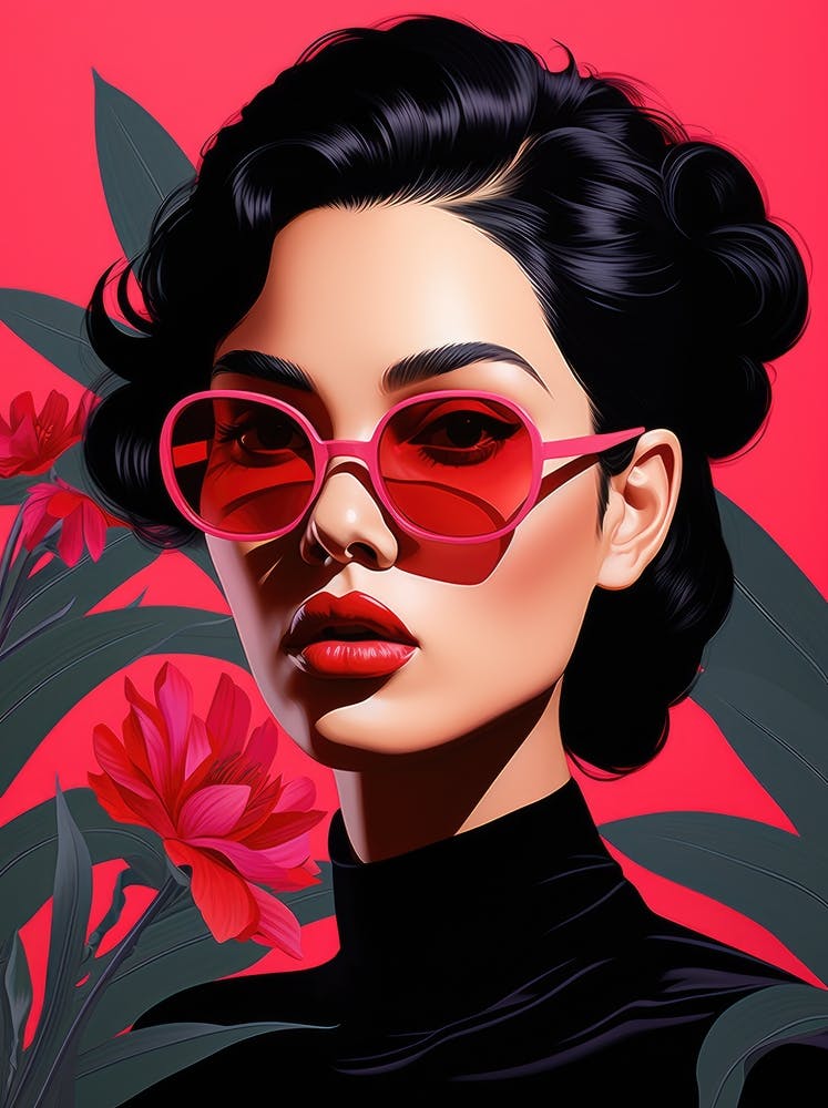 Sexy Girl In Sunglasses