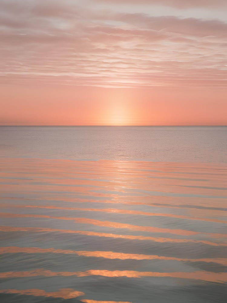 Sunrise Over The Ocean 1