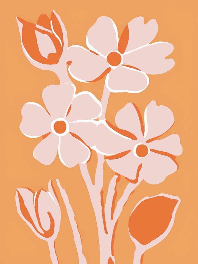 Matisse Pink Flowers