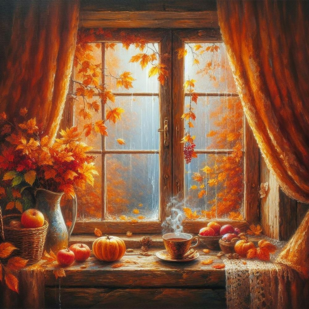 Autumn By The Window