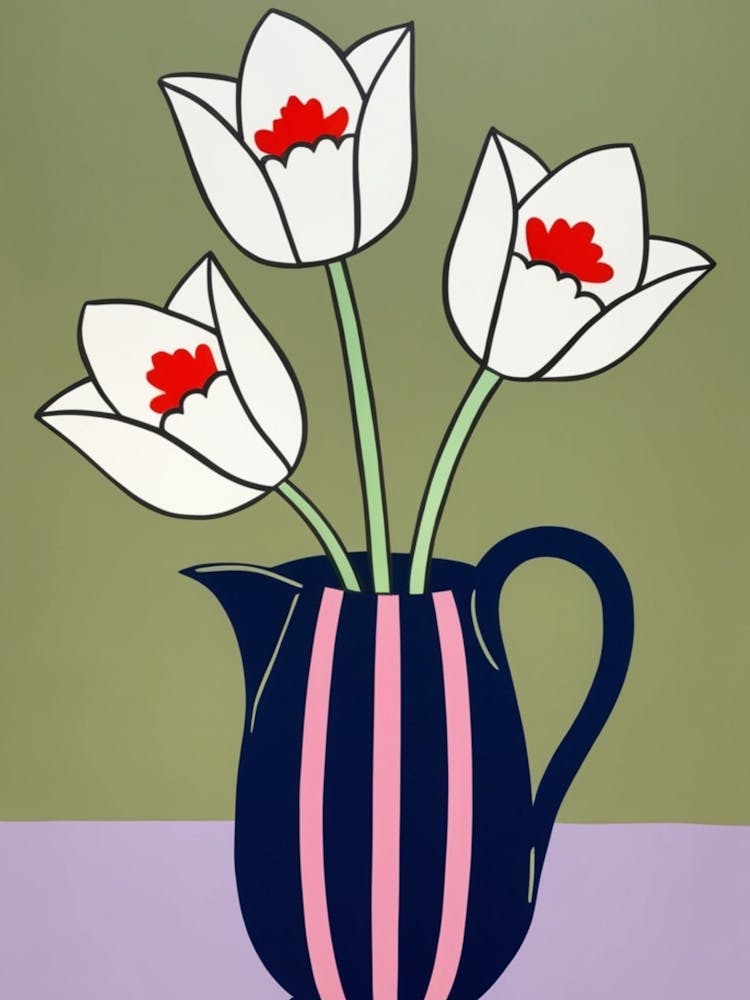 Tulips In A Vase 15