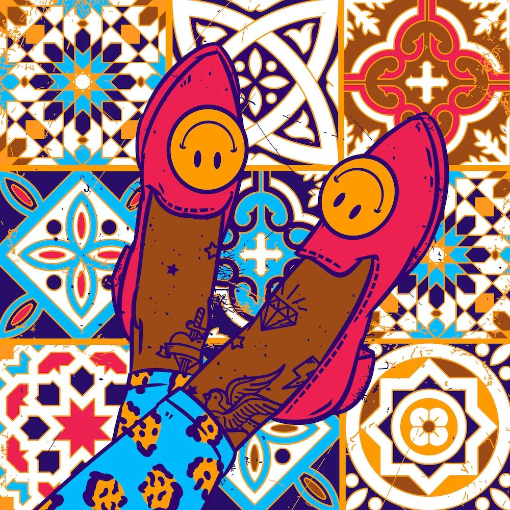 Don't Forget To Smile! Square