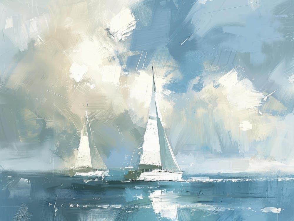 Sailboats In The Sky