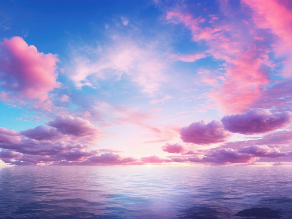 Sunset Over The Ocean 29