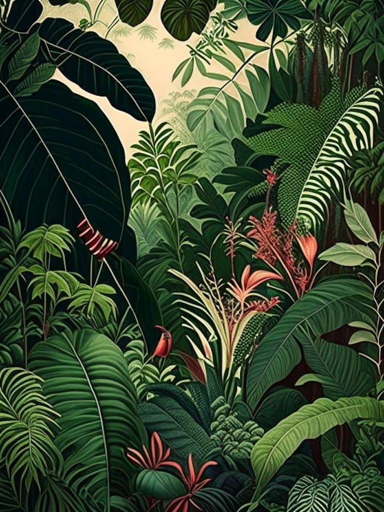 Serene Rainforest 4 Botanicals