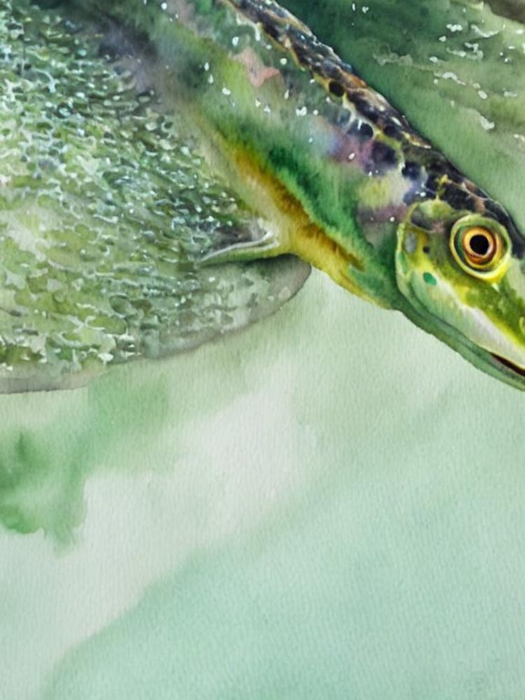 Lizardfish Storybook Watercolour