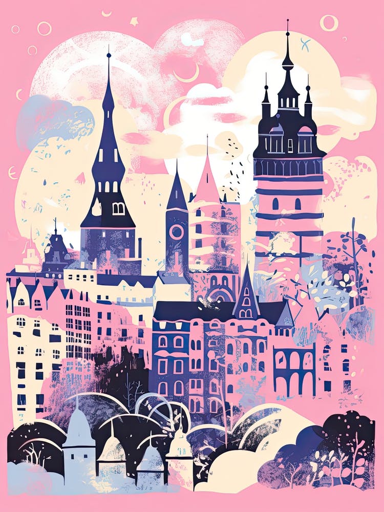Stockholm im Risograph-Stil 4