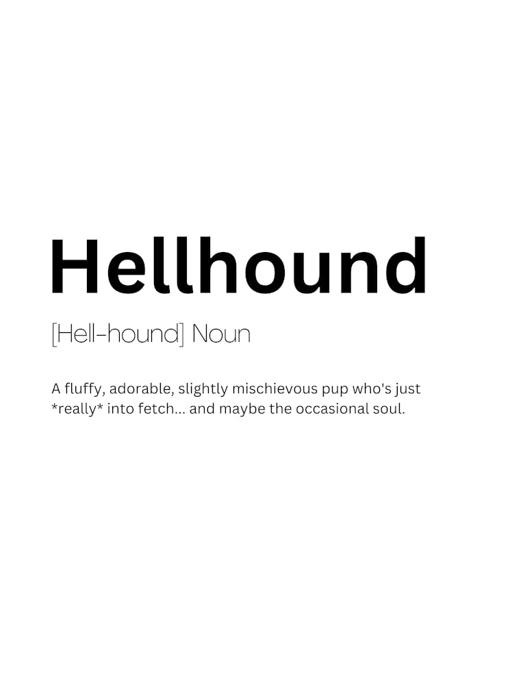 Hellhound Definition Meaning 2