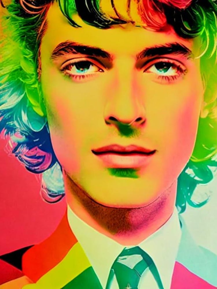 Gesaffelstein Colourful Pop Art