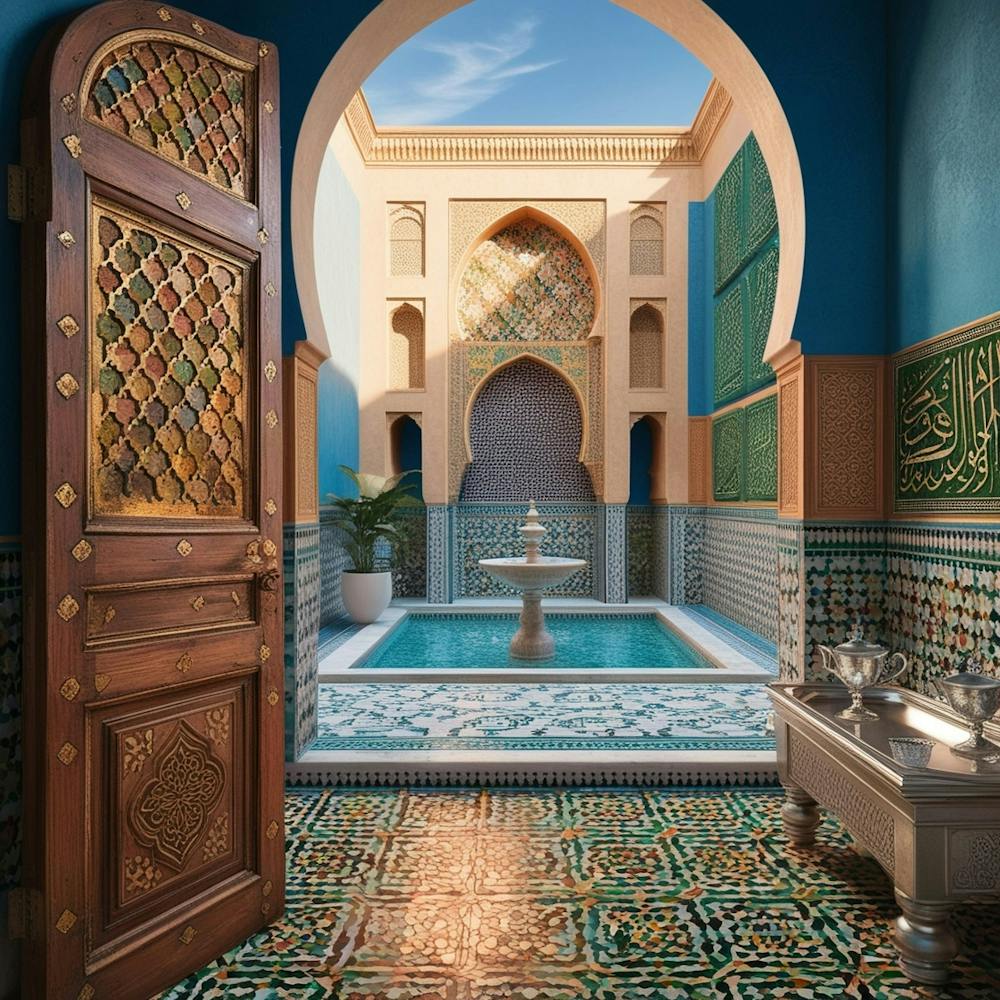 Moroccan Bathroom