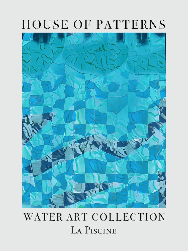 House Of Patterns La Piscine Water 10