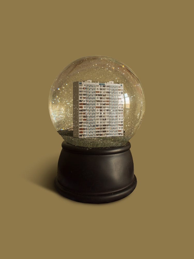 Urban Snow Globe