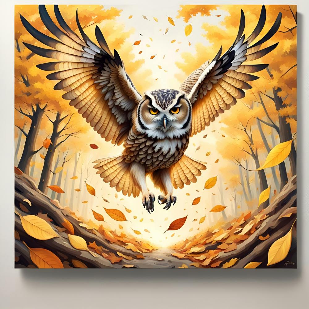 Autumn owl