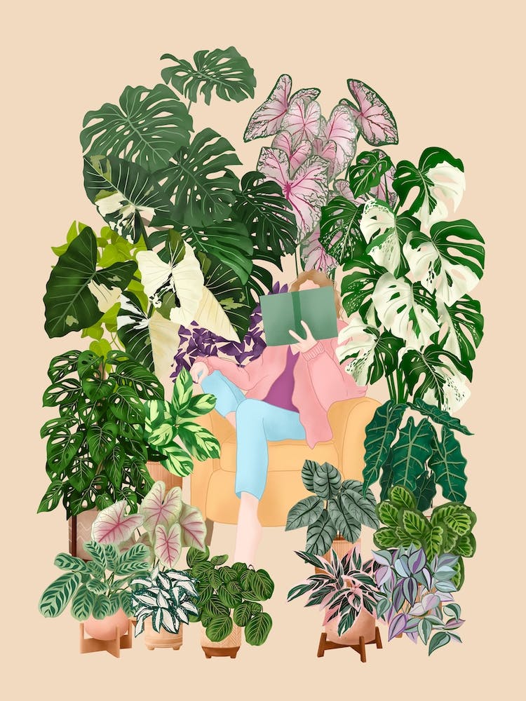 Plant Lover Reading