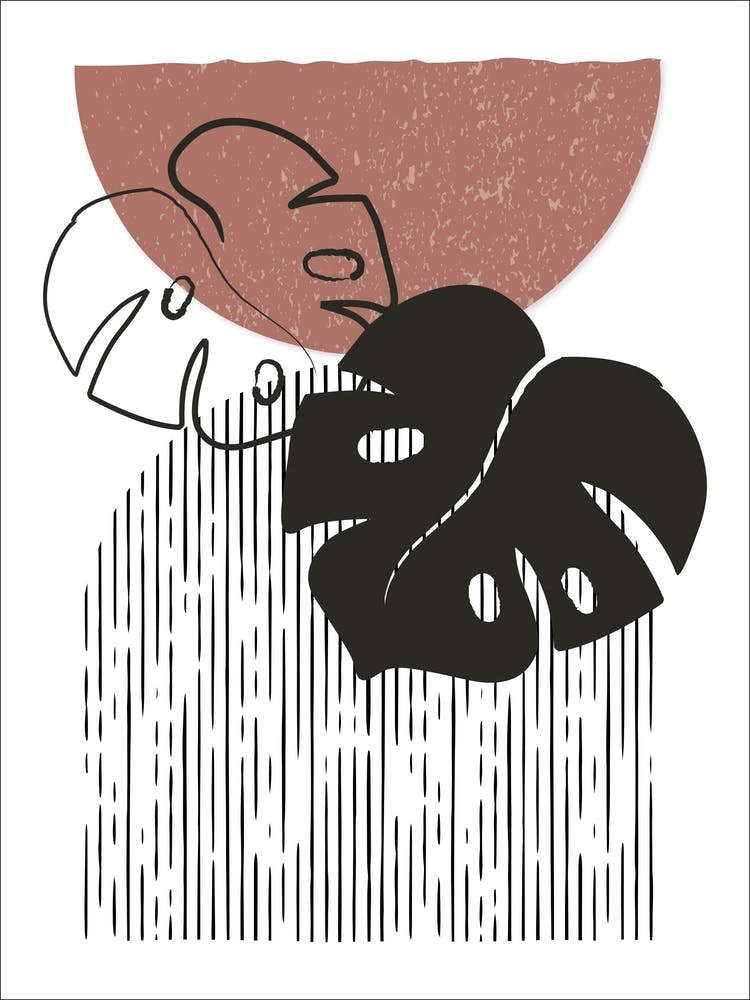 Minimal Geo Botanical Scandinavian 5