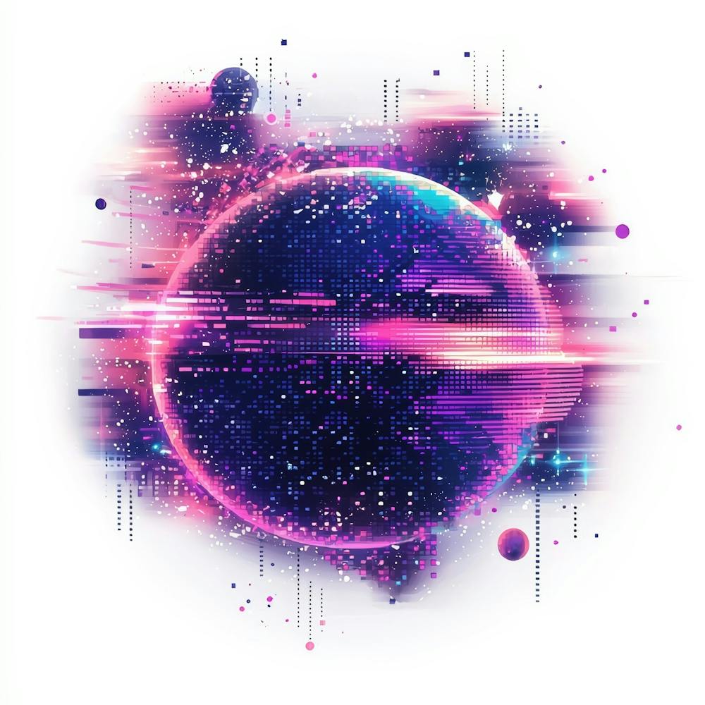 Fond d'Espace Abstrait 1