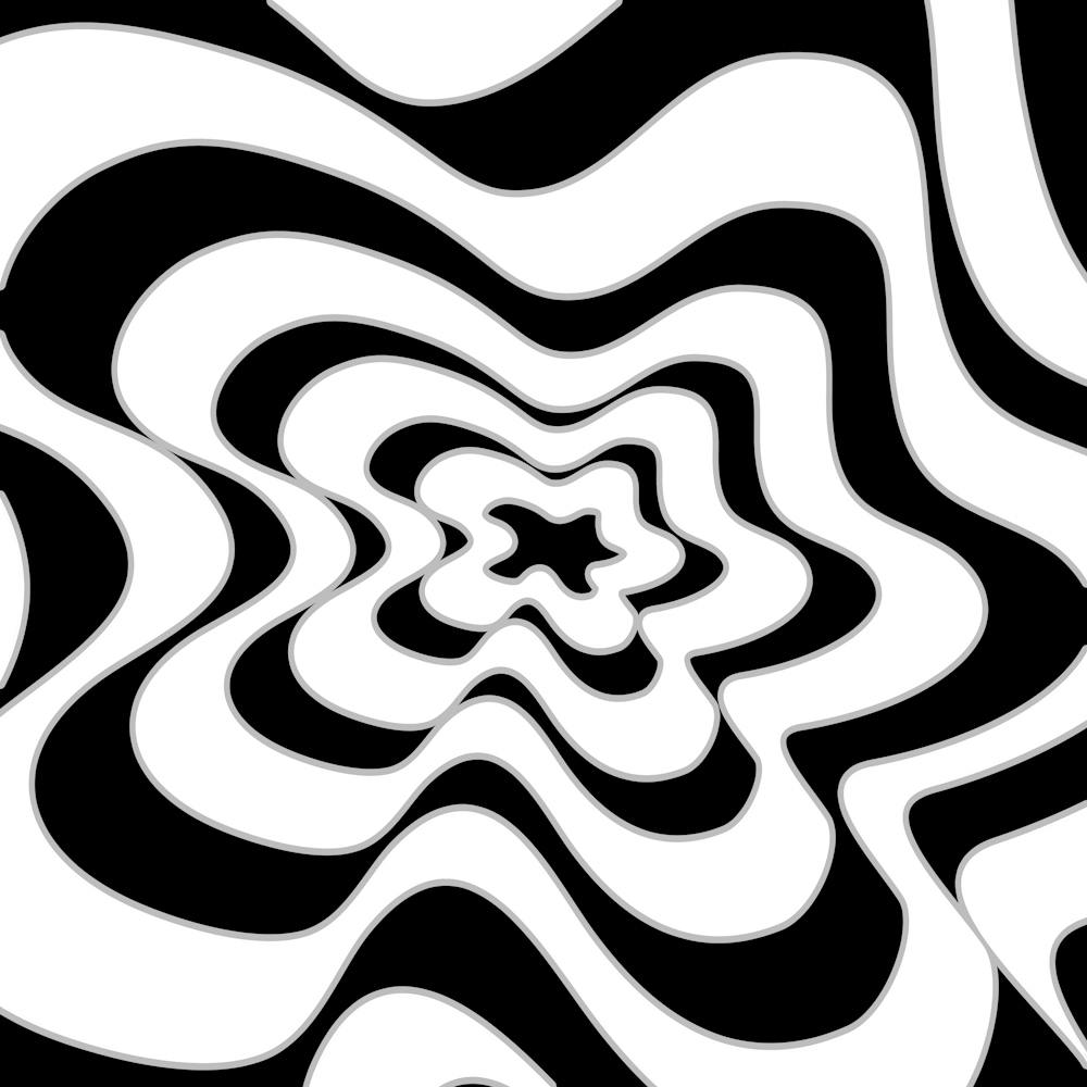 Black And White Swirls 1