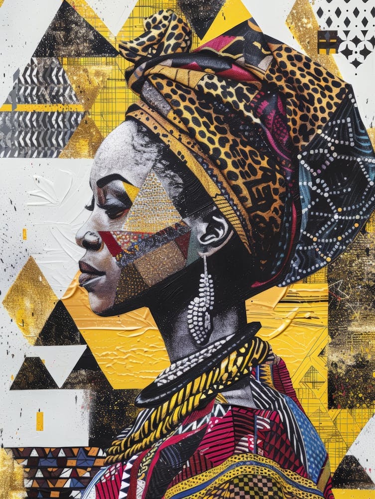 Afrikanische Frau 85