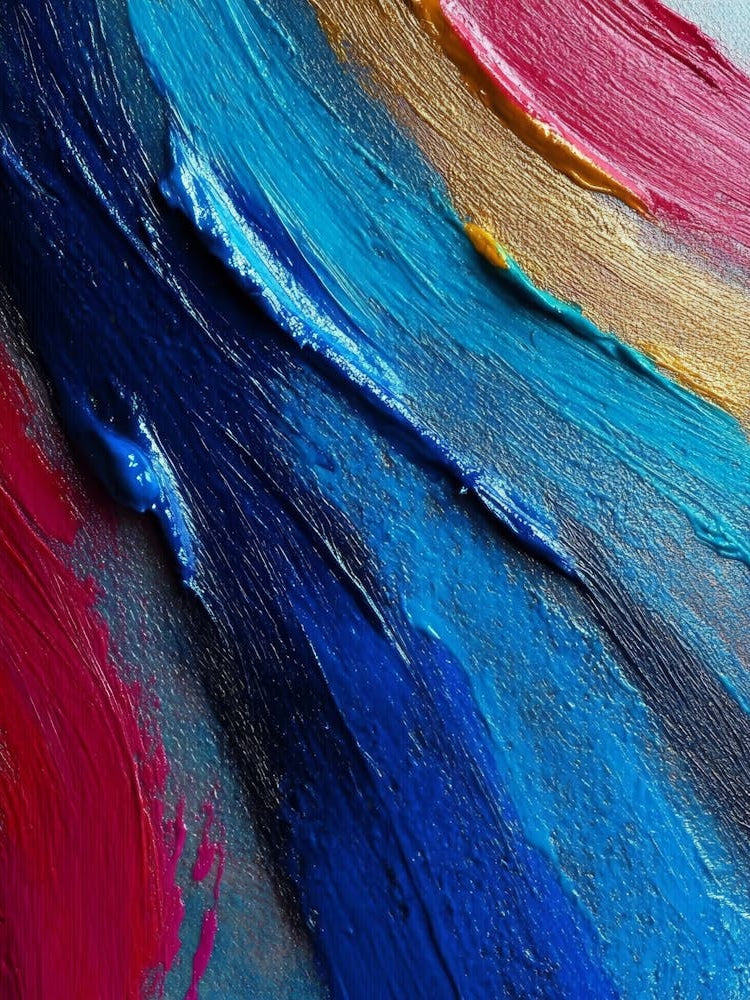 Abstract Shades Painting