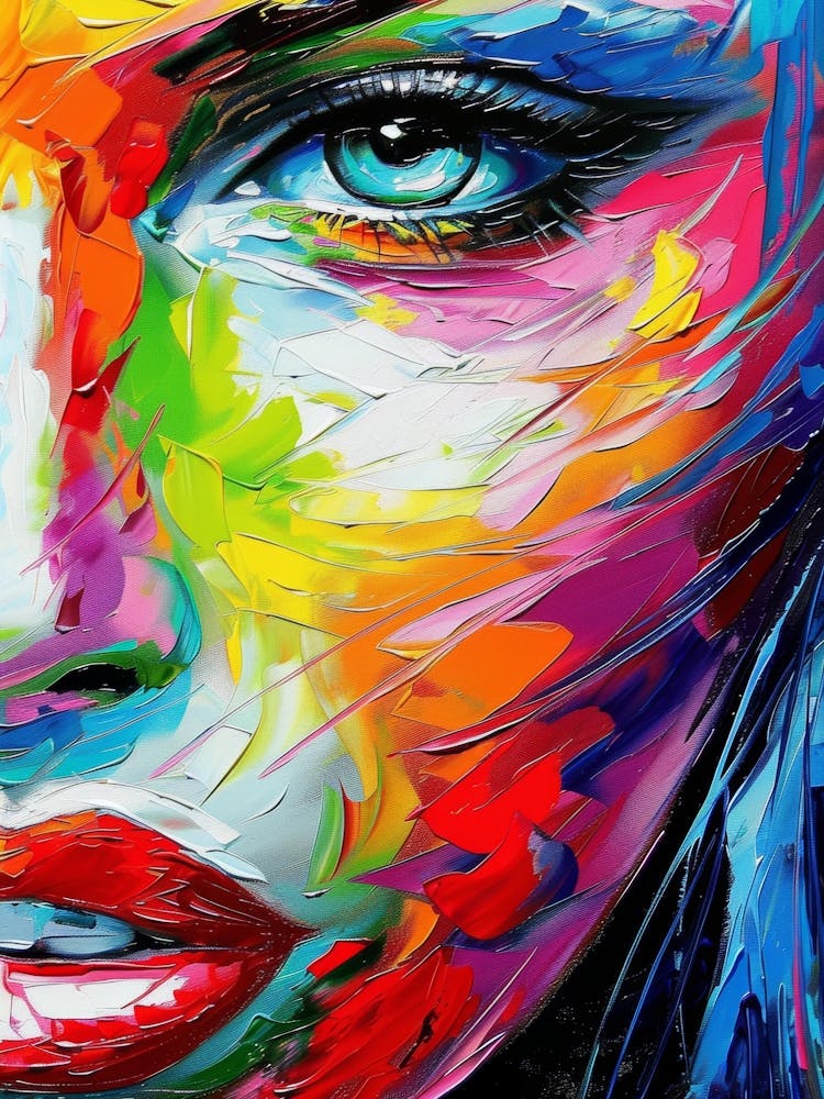 Abstract Of A Woman 39