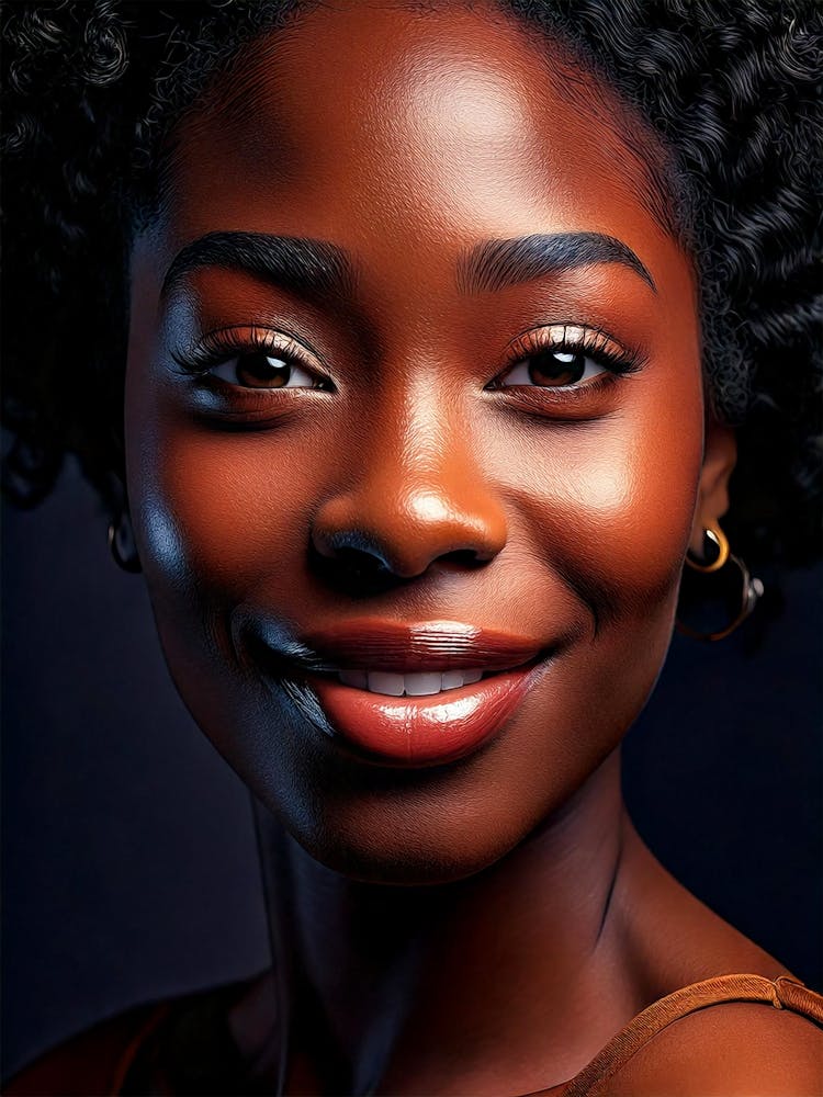 Portrait Of African American Woman