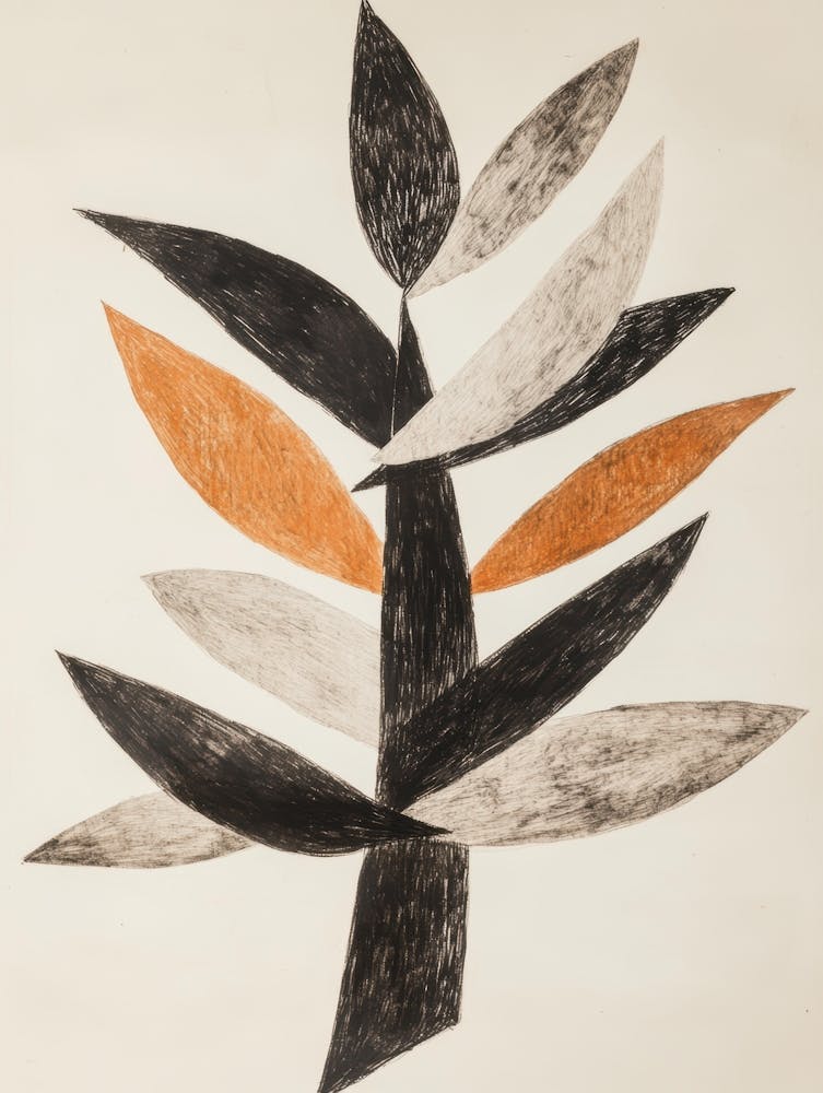'Ein Baum mit Blättern'