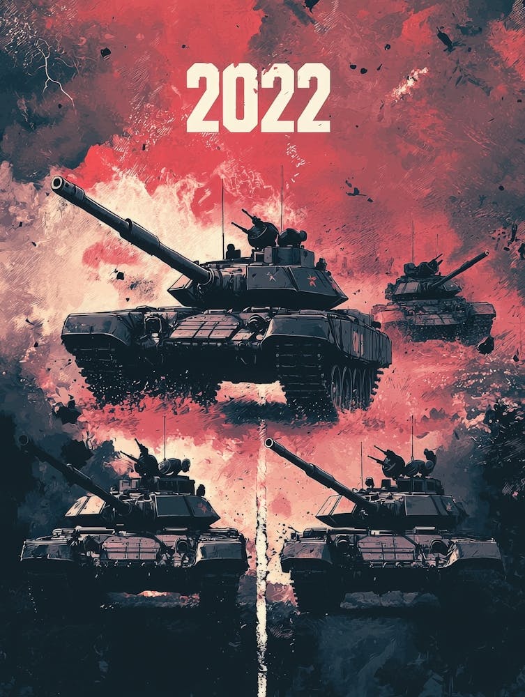 Aihrgdesign A Powerful Geopolitical Poster Marking The Start 3