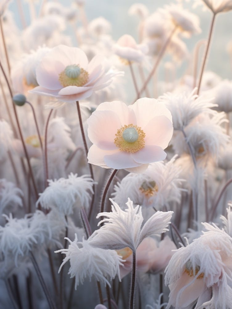 Frostige Botanische Anemone 3