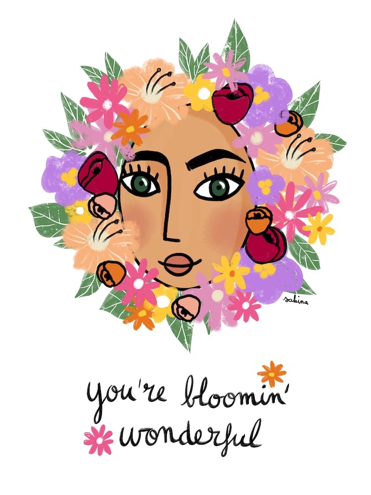 Blooming Face