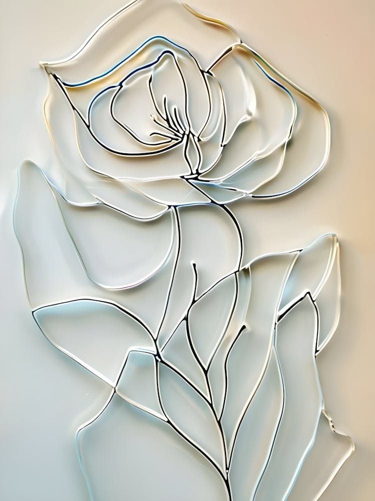 Art Floral Ligne Spéciale Acrylique