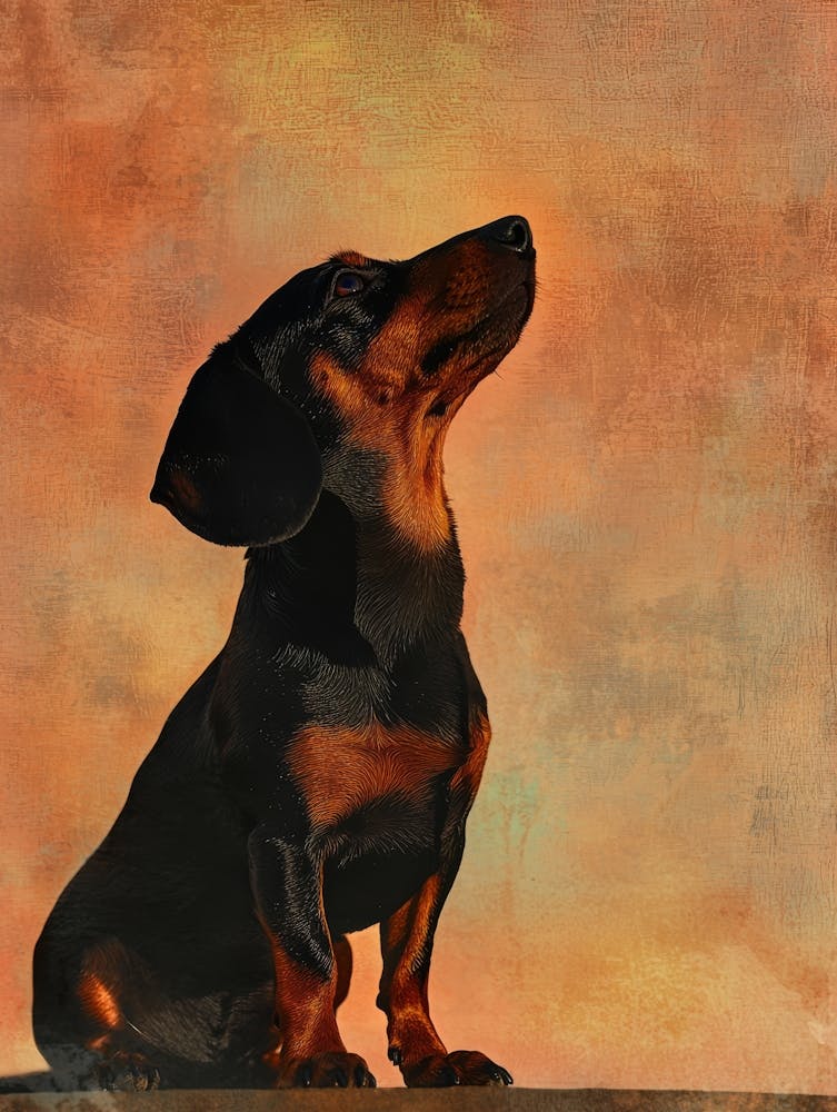 Dachshund.Generated AI. 5