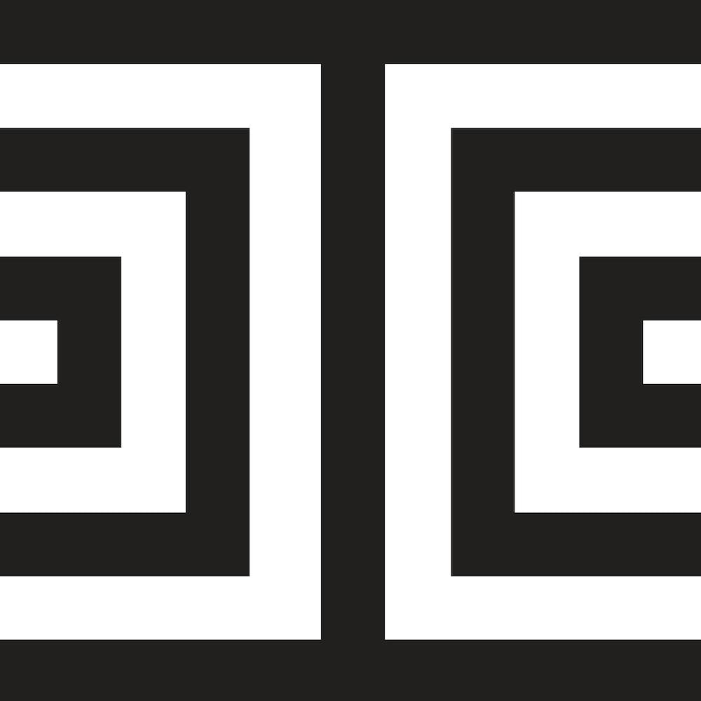 Modern 01 Black Square