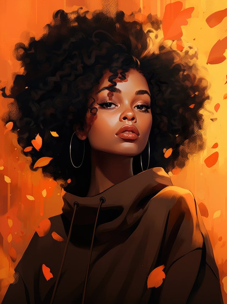 Afro Girl 12