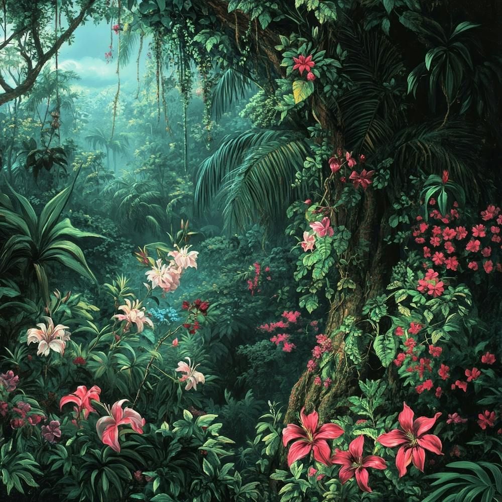 Tropical Jungle Art 2