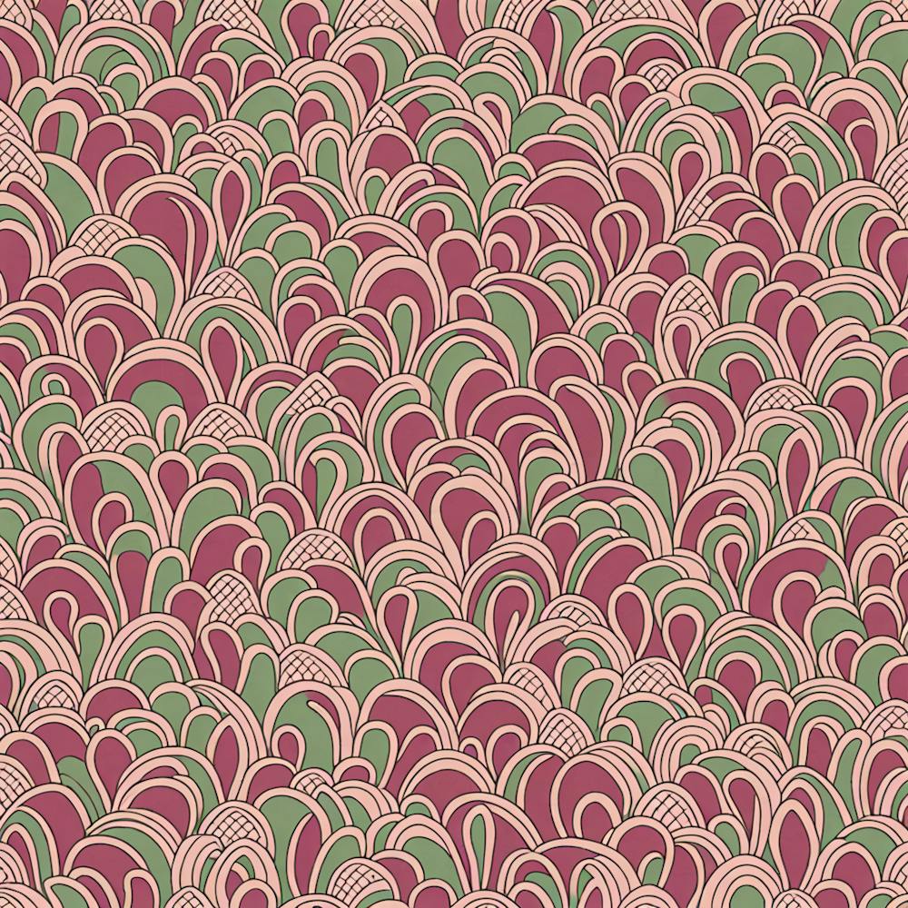 A Seamless Pattern, Flat Art, 191