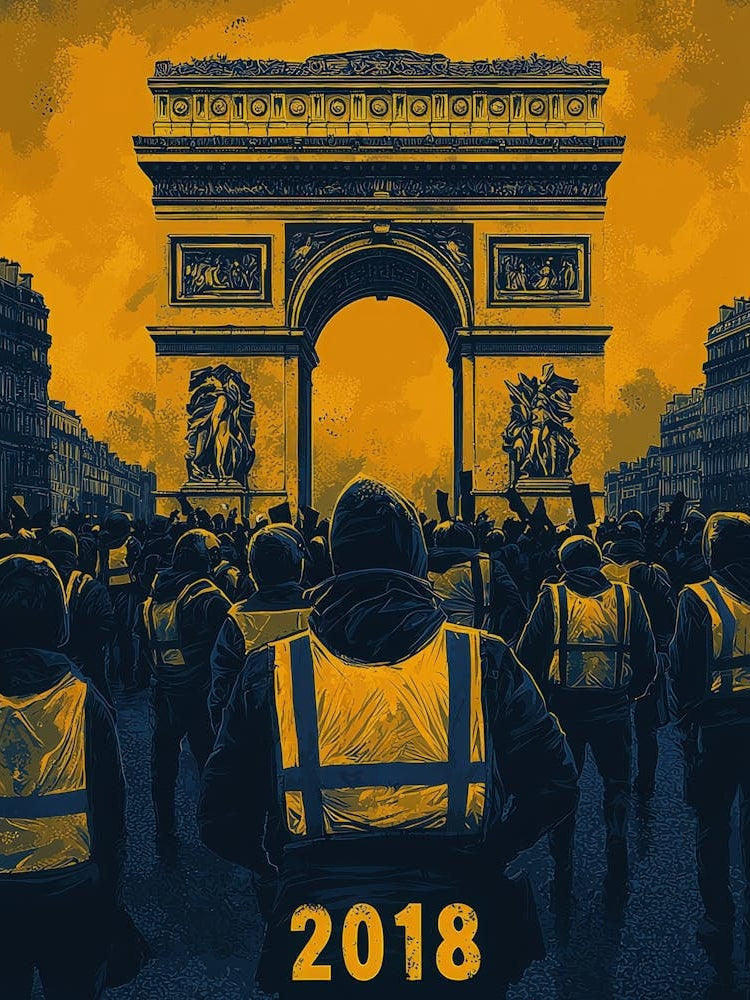 Aihrgdesign A Political Unrest Poster Portraying The Yellow V 1dd69e9e 675f 49cd 83f9 46f71dd8c696 3