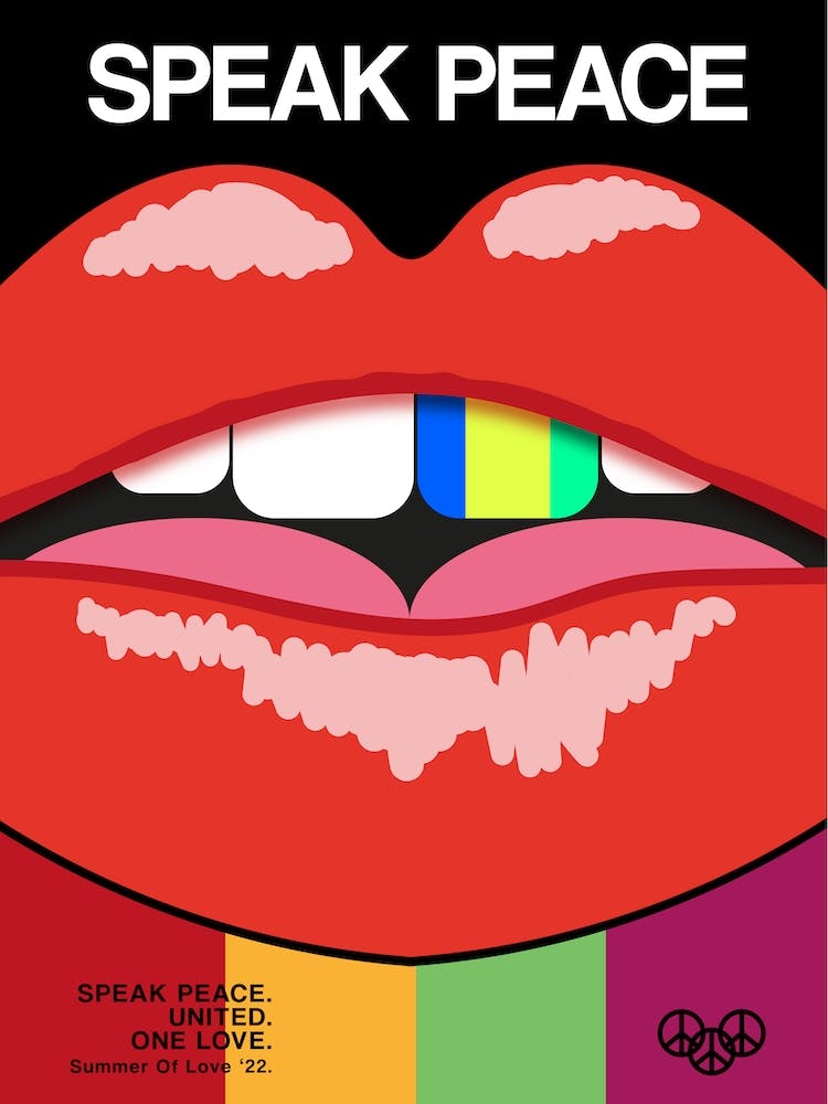 Speak Peace Fruity 1