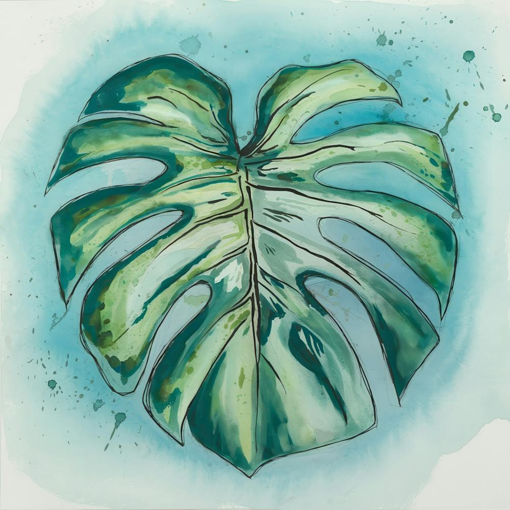 Monstera Leaf