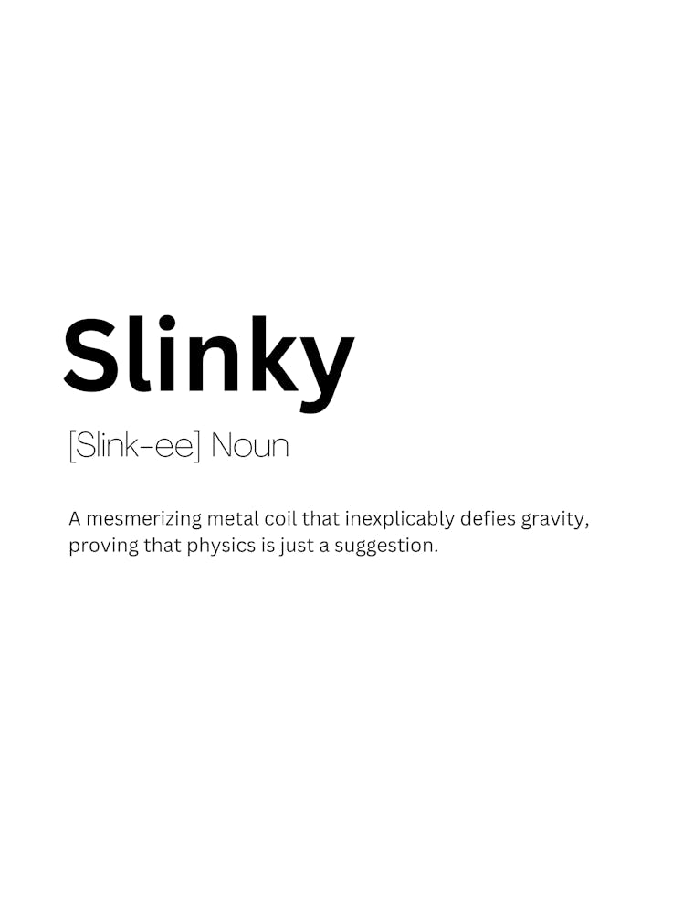Slinky Definition Meaning