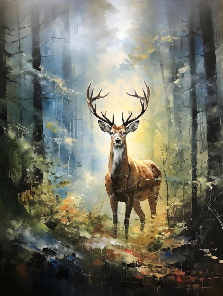Deer In The Forest
