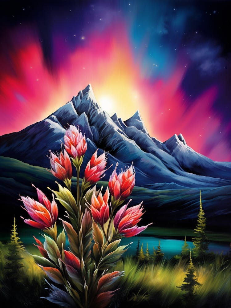 Indian Paintbrush Wildflower  (4)