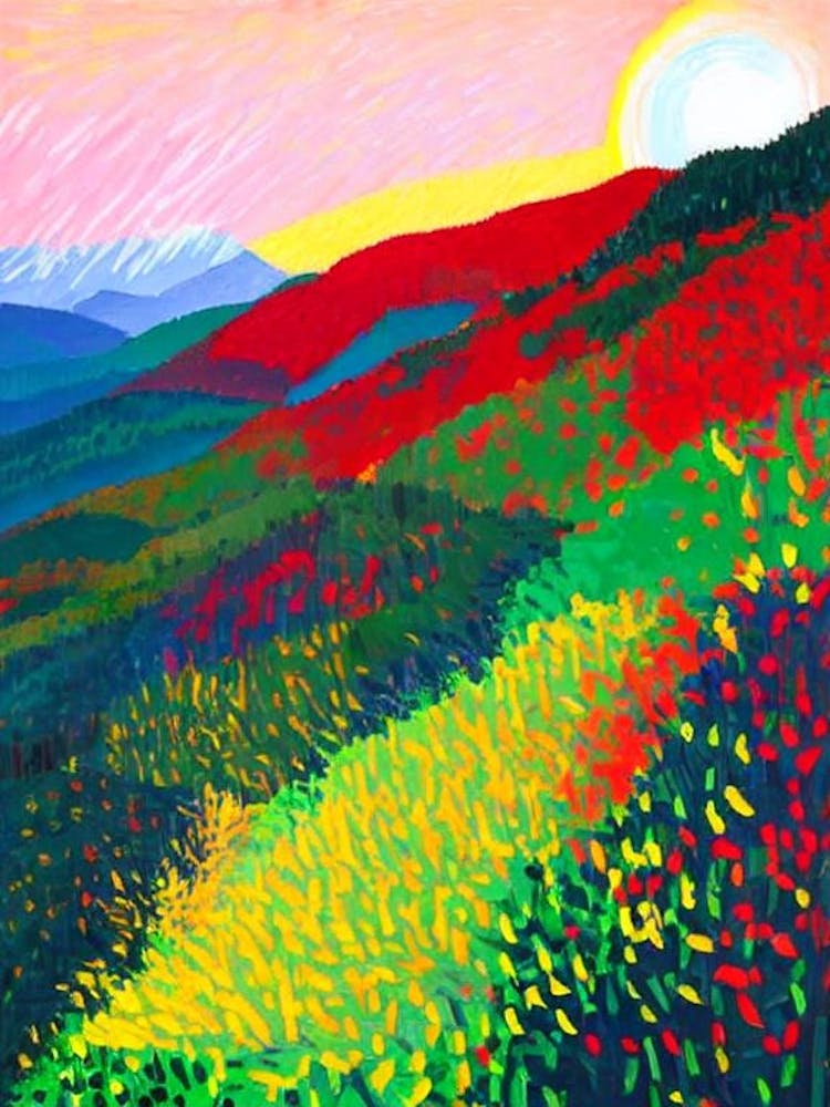 Réunion National Park 1 France Abstract Colourful