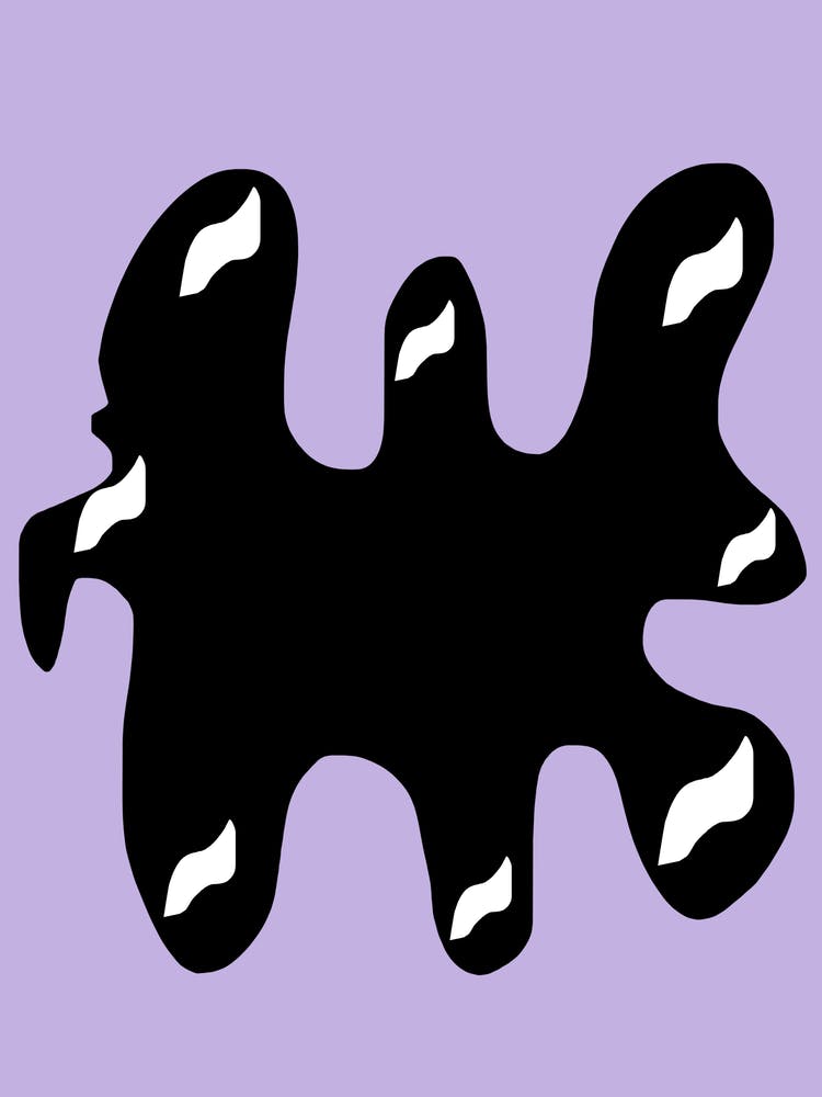 Lilac Abstract Movement